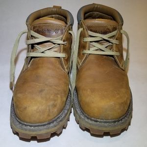 Timberland Mens Waterproof  Tan Boots Size 8.5M